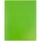 JAM Paper 9.5" x 11" Plastic 2 Pocket School POP Folders with Clasps, 6ct.